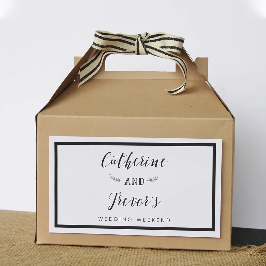 Custom Gift Gable boxes