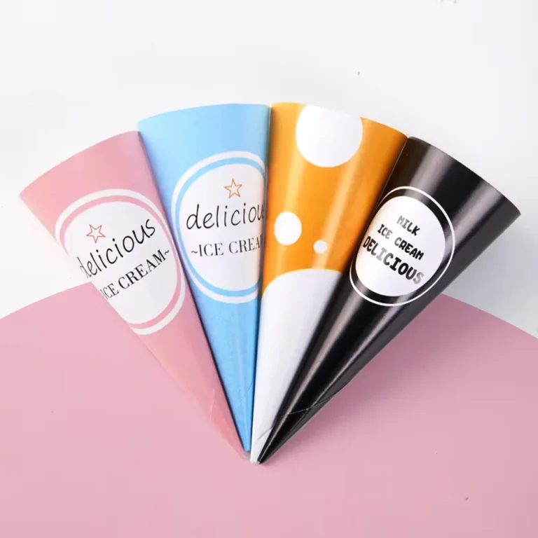 Custom Paper Cone Sleeves