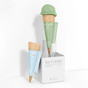 Polka Designs Ice Cream Cone Sleeves