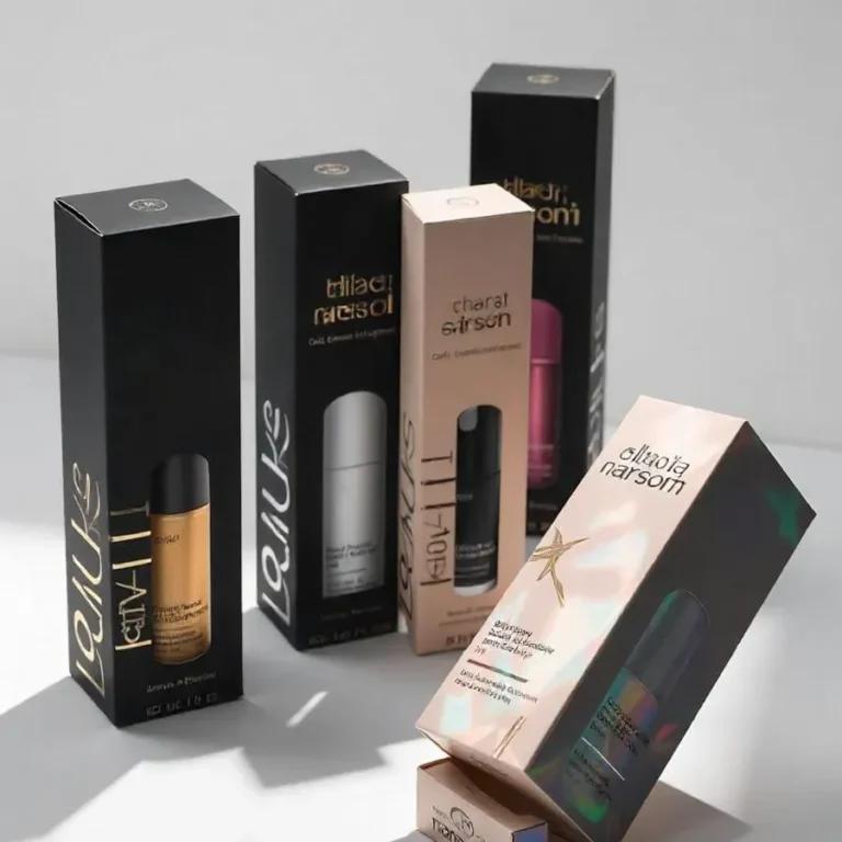 custom printed hairspray boxes