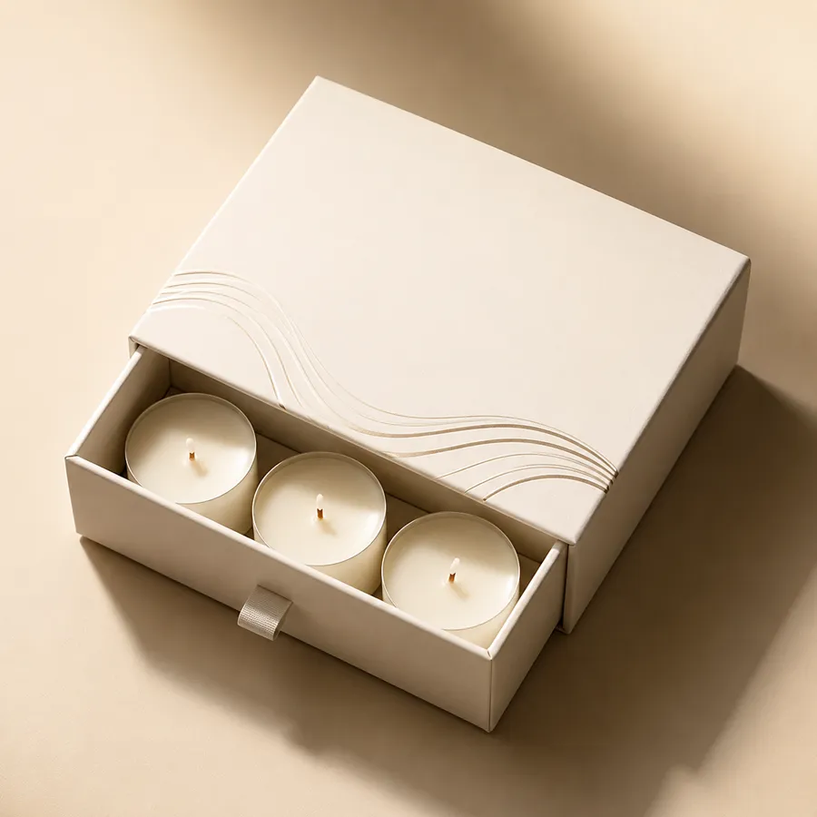 Candle Drawer Style Boxes