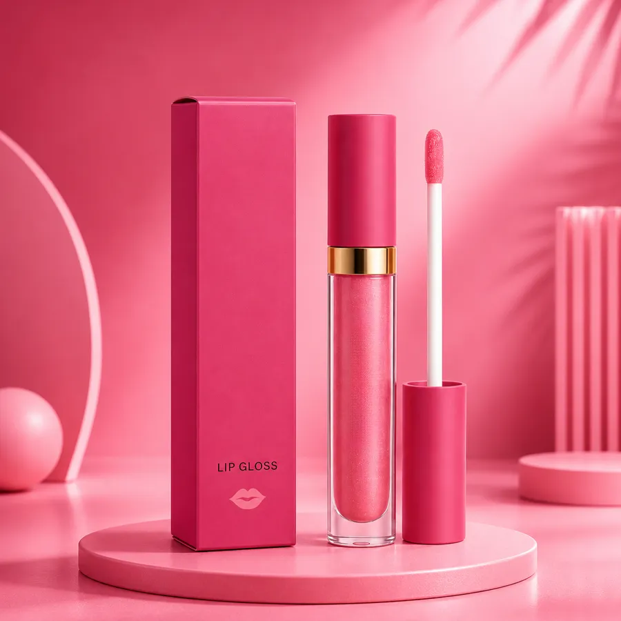Clear Lip Gloss Boxes