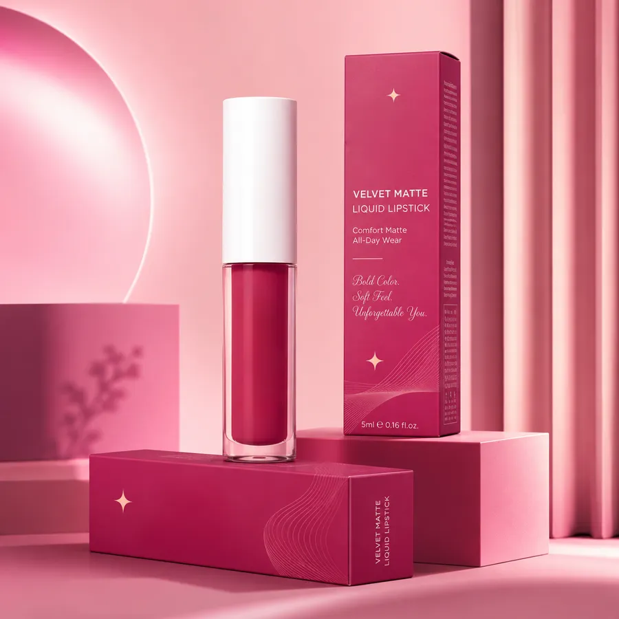 Glossy Lipstick Boxes