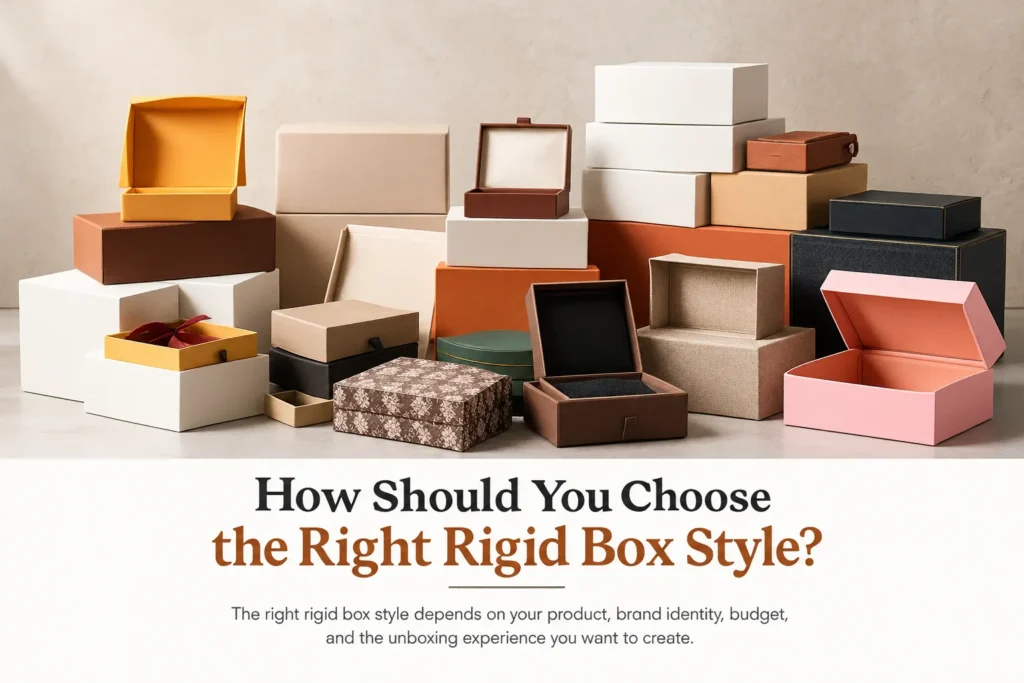 How Should You Choose the Right Rigid Box Style?