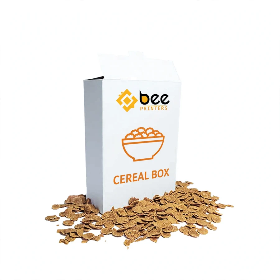 Blank Cereal Box