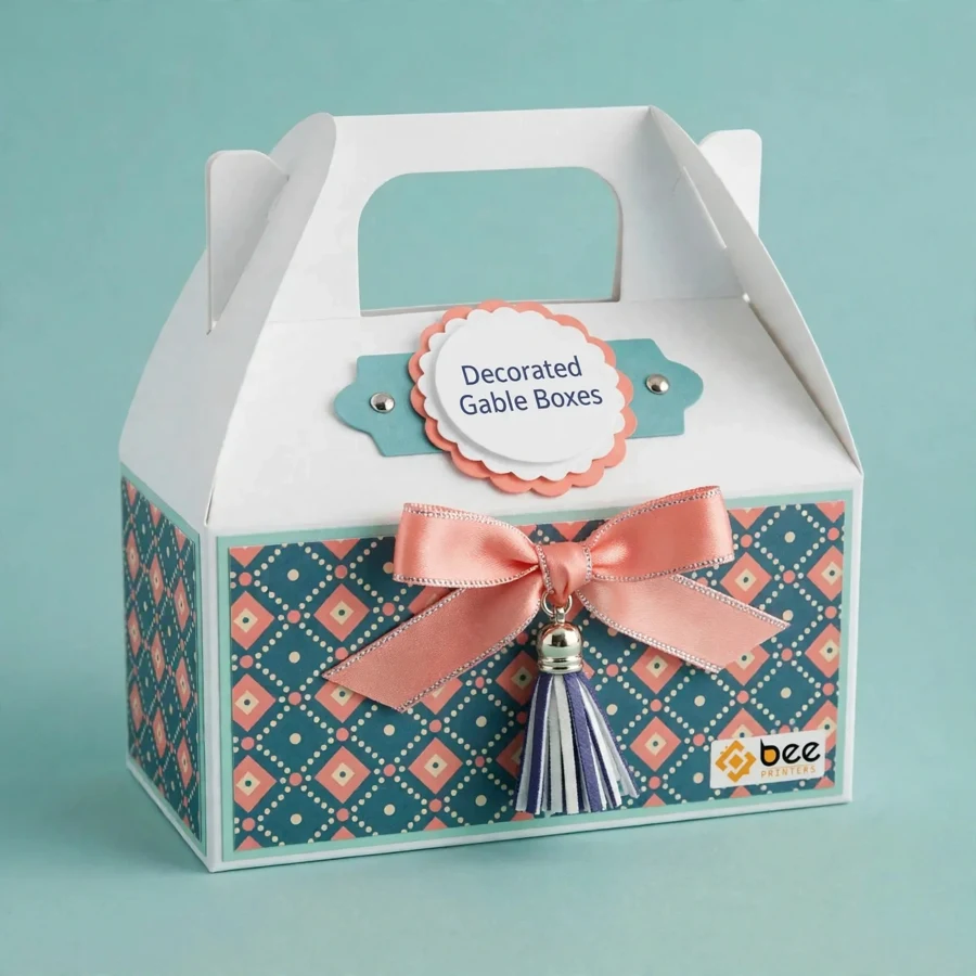 Decorated Gable Boxes