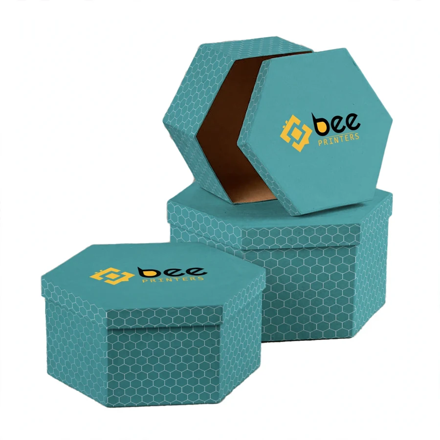 Custom Hexagon Boxes