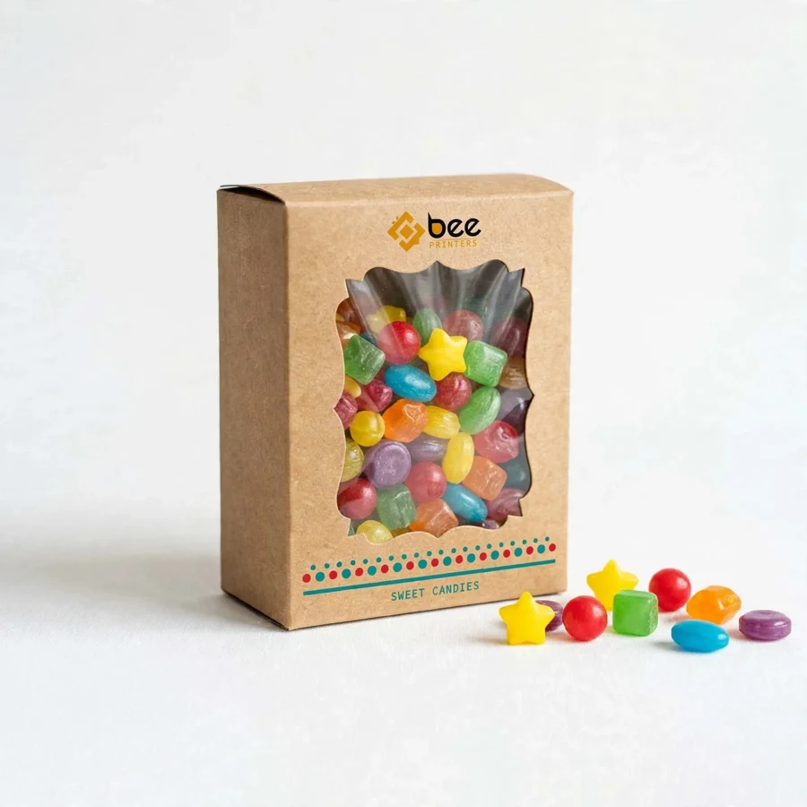 Kraft Candy Boxes