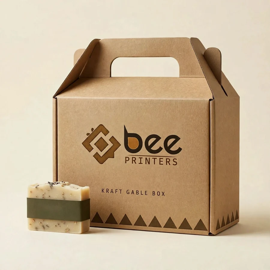 Kraft Gable Boxes
