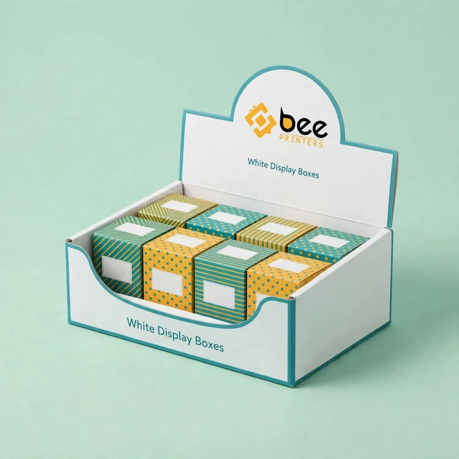 White Display Boxes