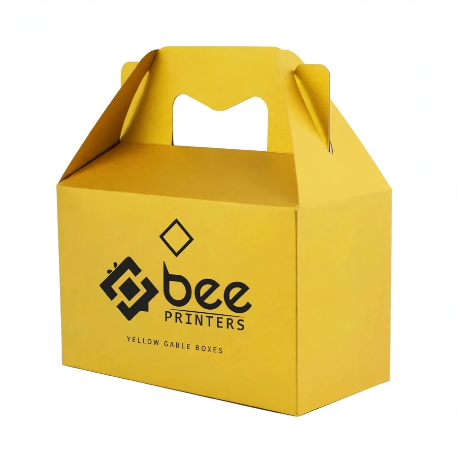 Yellow Gable Boxes