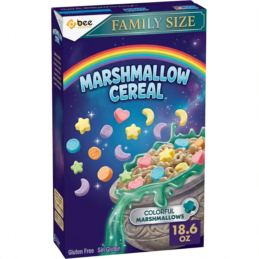 Lucky Charms Cereal Box