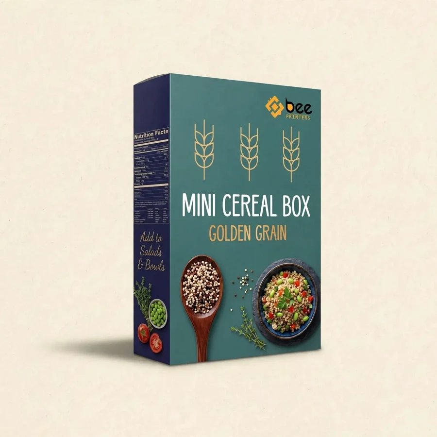 Mini Cereal Boxes